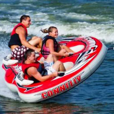 Tube Ride at Belle Mare Beach