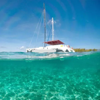 Catamaran Cruise to Gabriel Island