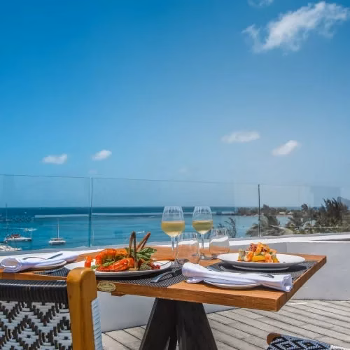 ocean v top floor restaurant with ocean view