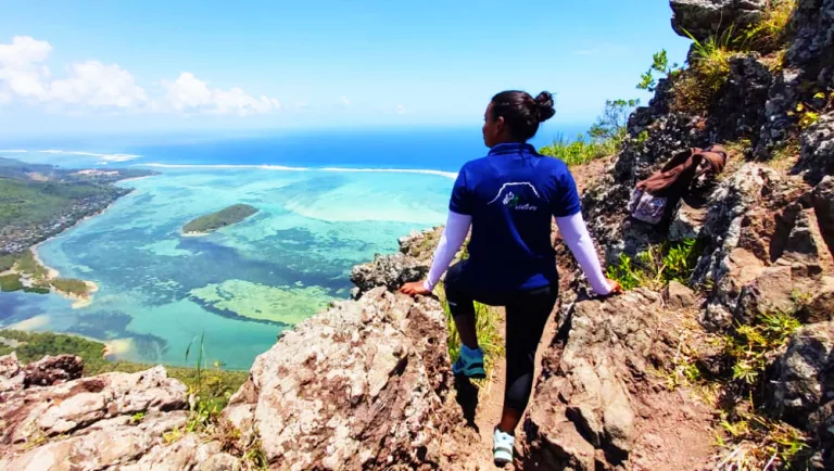 hiking in mauritius island Hiking waterfall mauritius