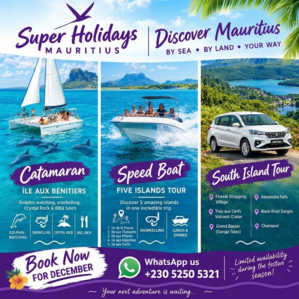 Super Holidays | 🌴 De quoi concerne la nouvelle taxe touristique à Maurice ?